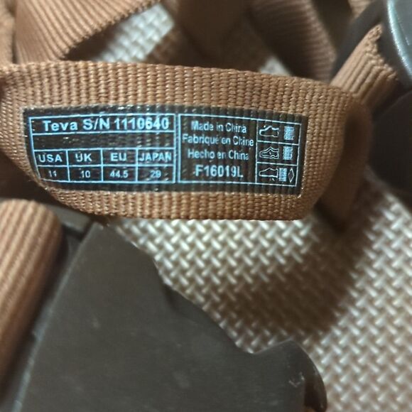 Teva Dorado Sandals Mens 11 Brown Southwest Hiking Outdoor Strappy - Picture 7 of 7